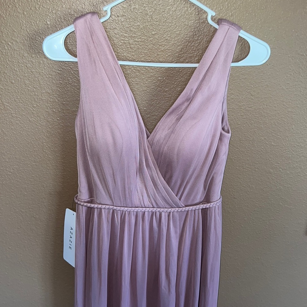 Vintage Mauve Full Length Dress
